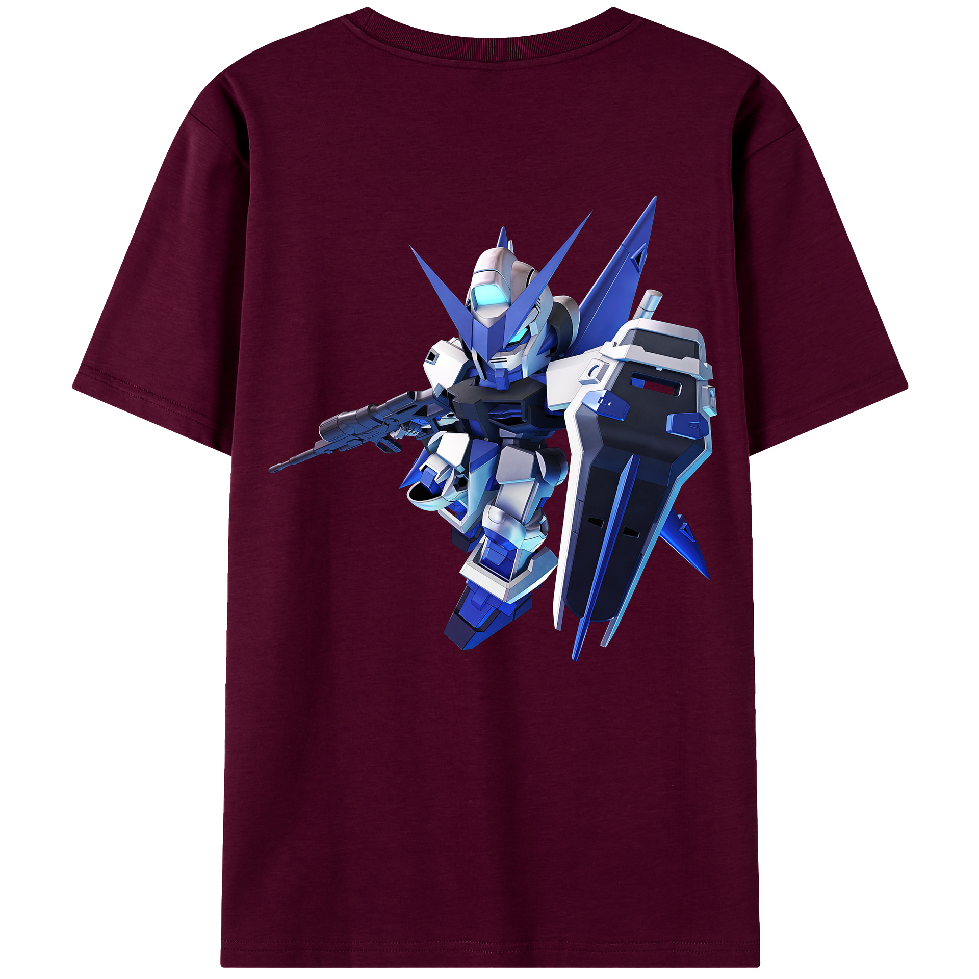 （画像用） 機動戦士ガンダム Mobile Suit Gundam レディース半袖Tシャツ(バックプリント)